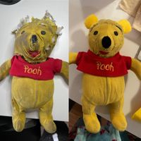 Winnie de Pooh voor en na